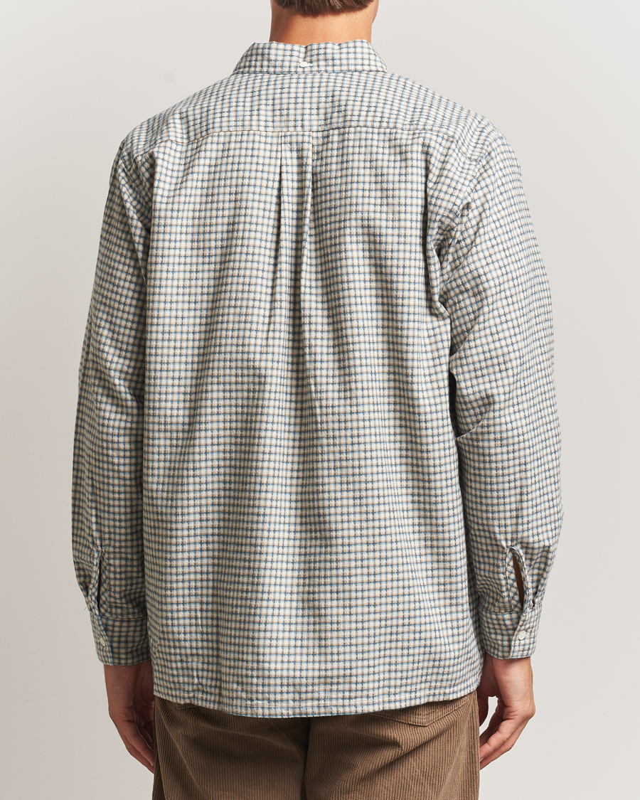 Homme | Chemises | BEAMS PLUS | Dobby Button Down Shirt White Plaid