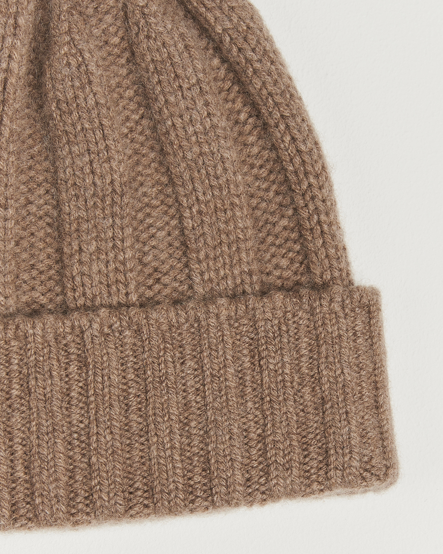Homme | BEAMS PLUS Cashmere Rib Beanie Camel | BEAMS PLUS | Cashmere Rib Beanie Camel