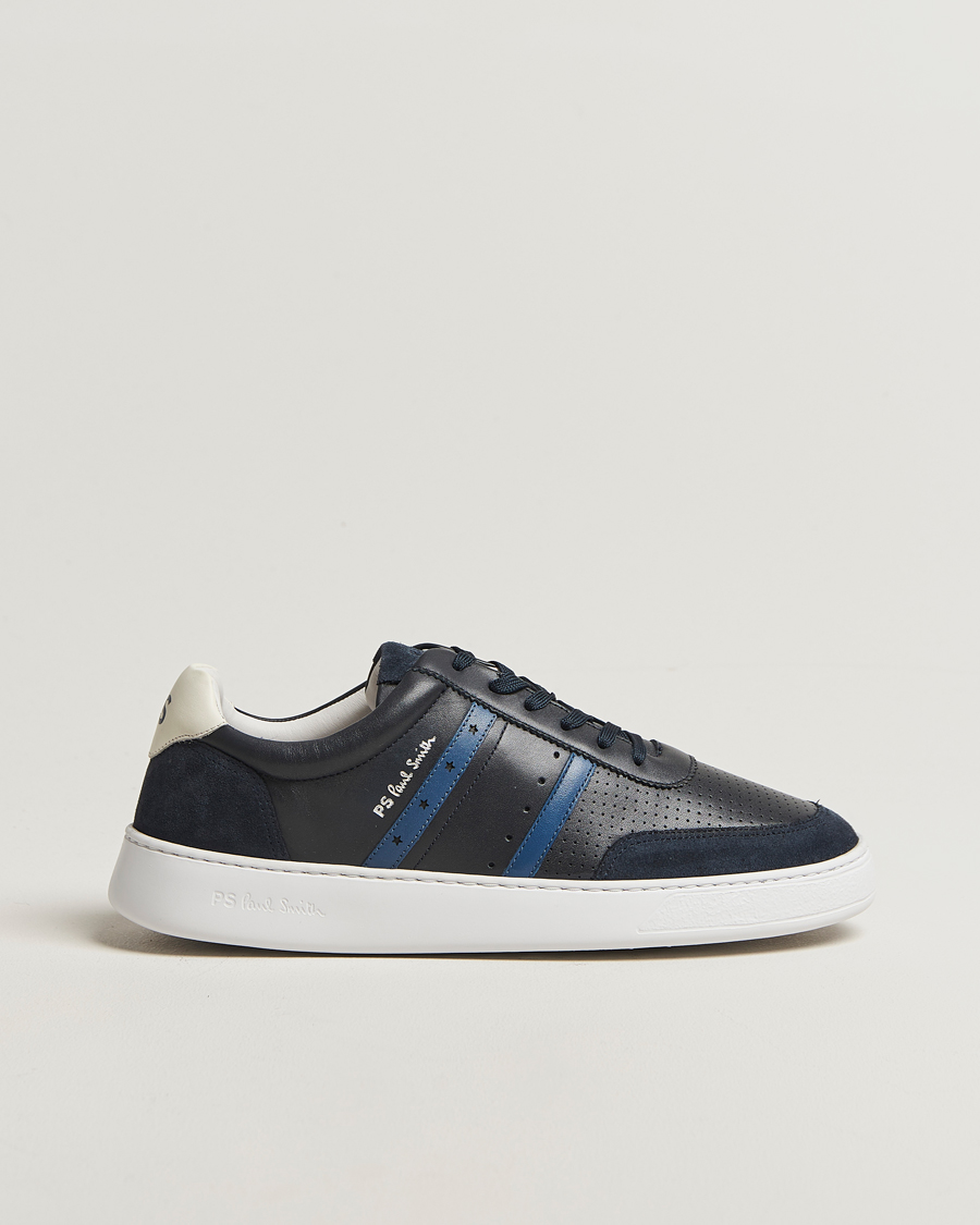 Homme | Baskets | PS Paul Smith | Birch Leather/Suede Sneaker Blue