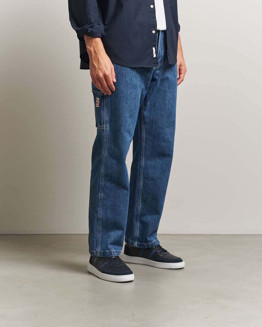 Homme | Baskets | PS Paul Smith | Birch Leather/Suede Sneaker Blue