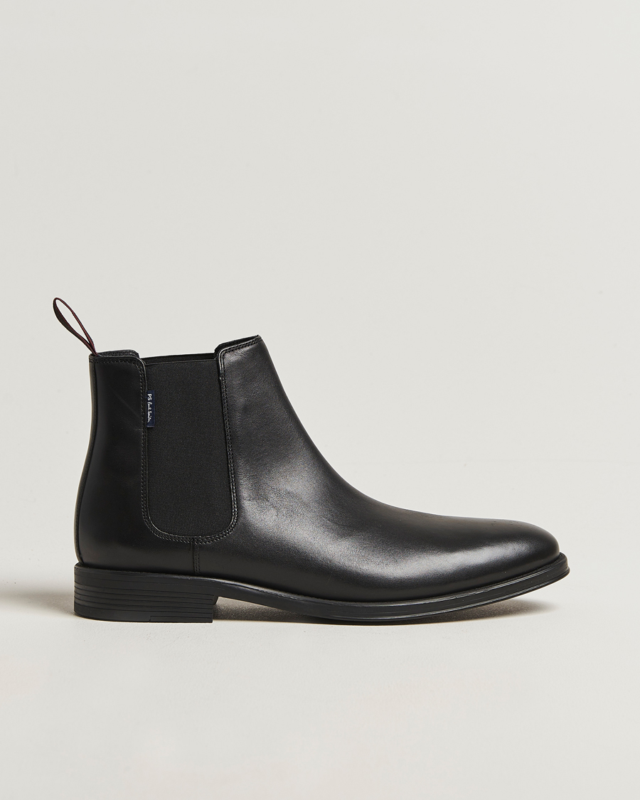 Homme | PS Paul Smith Augustus Leather Chelsea Boot Black | PS Paul Smith | Augustus Leather Chelsea Boot Black