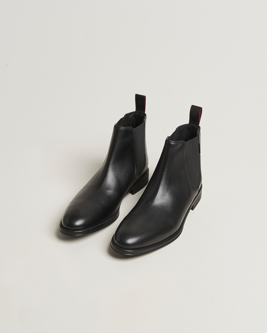 Homme | PS Paul Smith Augustus Leather Chelsea Boot Black | PS Paul Smith | Augustus Leather Chelsea Boot Black