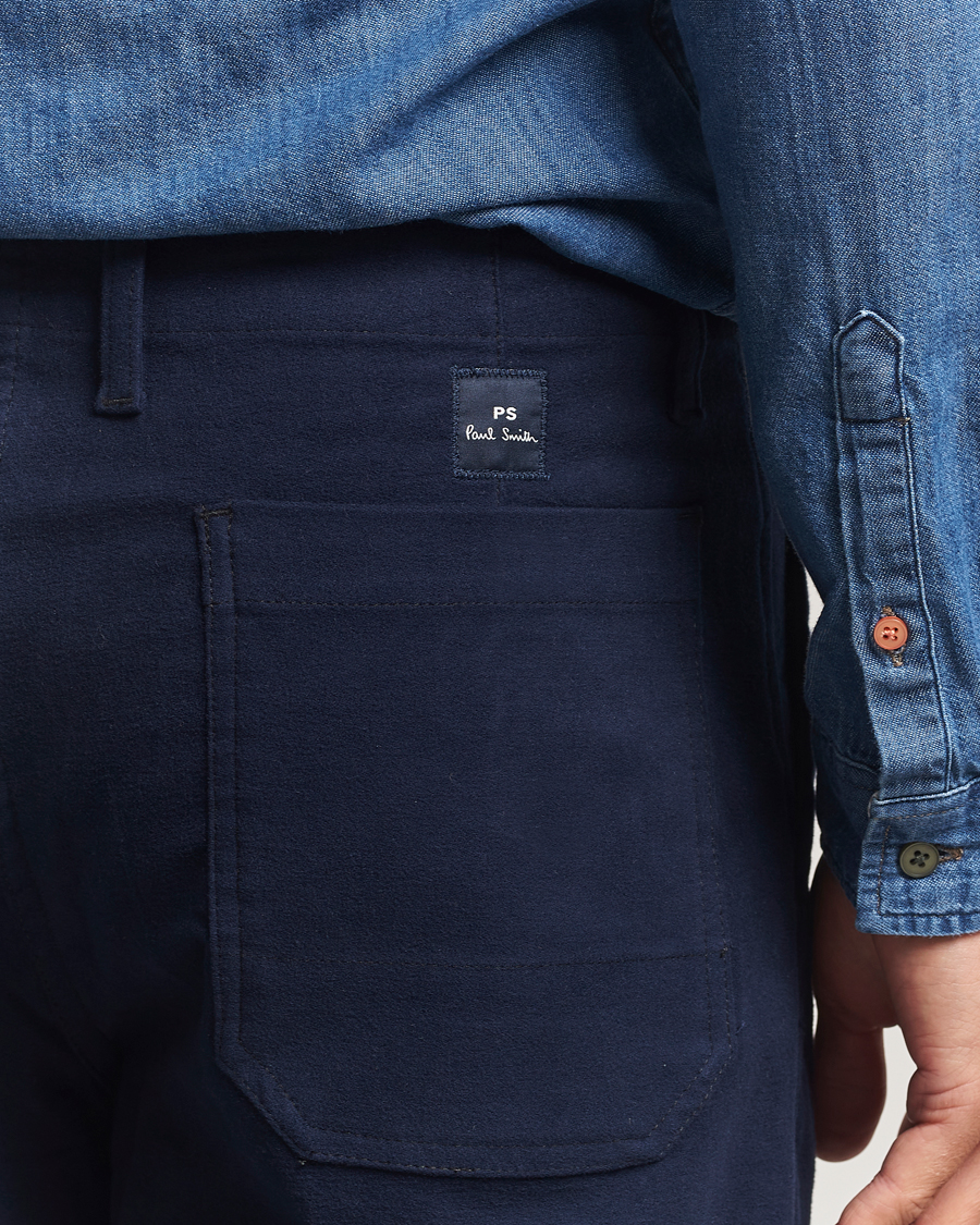 Homme | Pantalons | PS Paul Smith | Cotton Worker Pants Blue