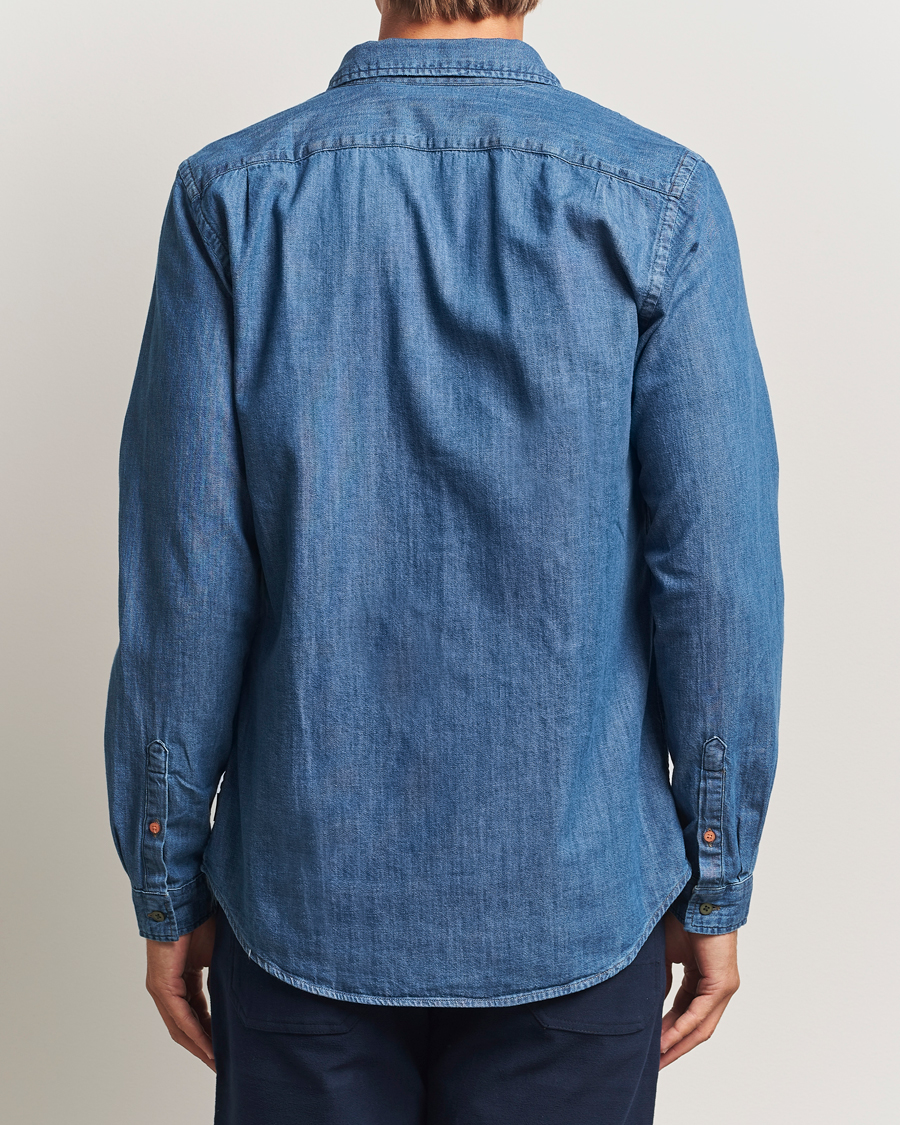 Homme | Chemises | PS Paul Smith | Tailored Fit Denim Shirt Blue Wash
