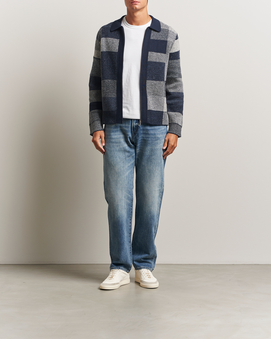 Homme | Pulls Et Tricots | PS Paul Smith | Colourblocked Knitted Full Zip Blue Multi