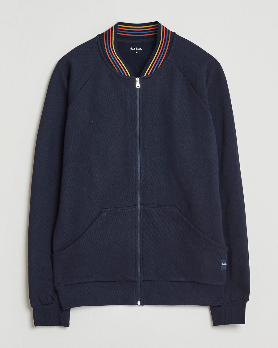 Homme | Pulls Et Tricots | Paul Smith | Artist Rib Full Zip Navy