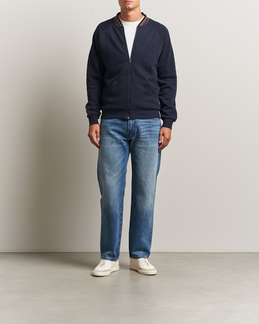 Homme | Pulls Et Tricots | Paul Smith | Artist Rib Full Zip Navy