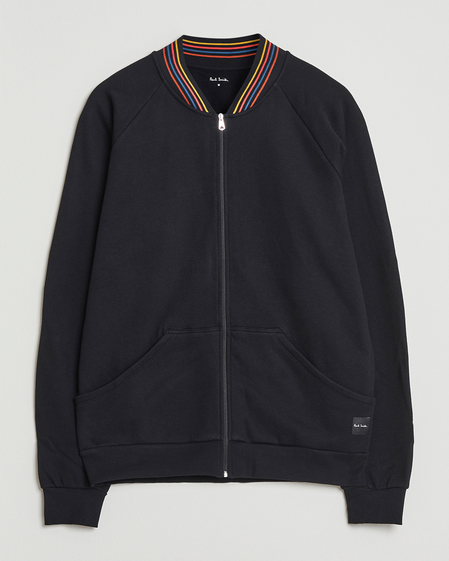Homme | Pulls Et Tricots | Paul Smith | Artist Rib Full Zip Black