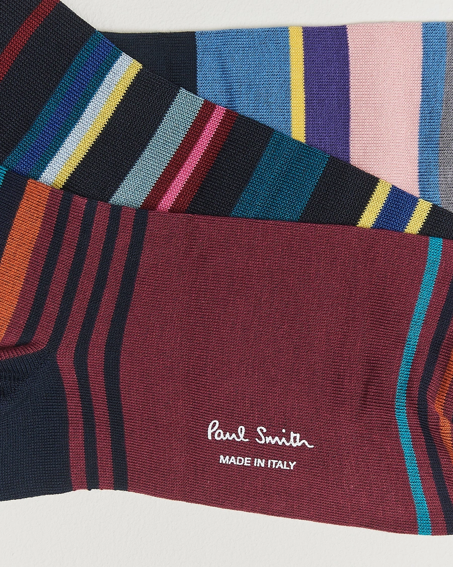 Homme | Sous-Vêtements Et Chaussettes | Paul Smith | 3-Pack Striped Sock Multi