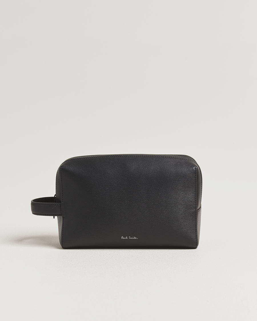 Homme | Sacs | Paul Smith | Leather Washbag Black