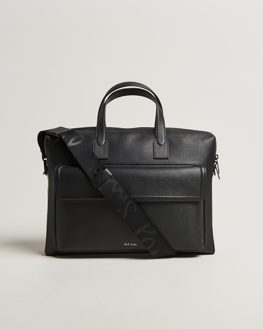 Homme | Paul Smith Leather Briefcase Black | Paul Smith | Leather Briefcase Black