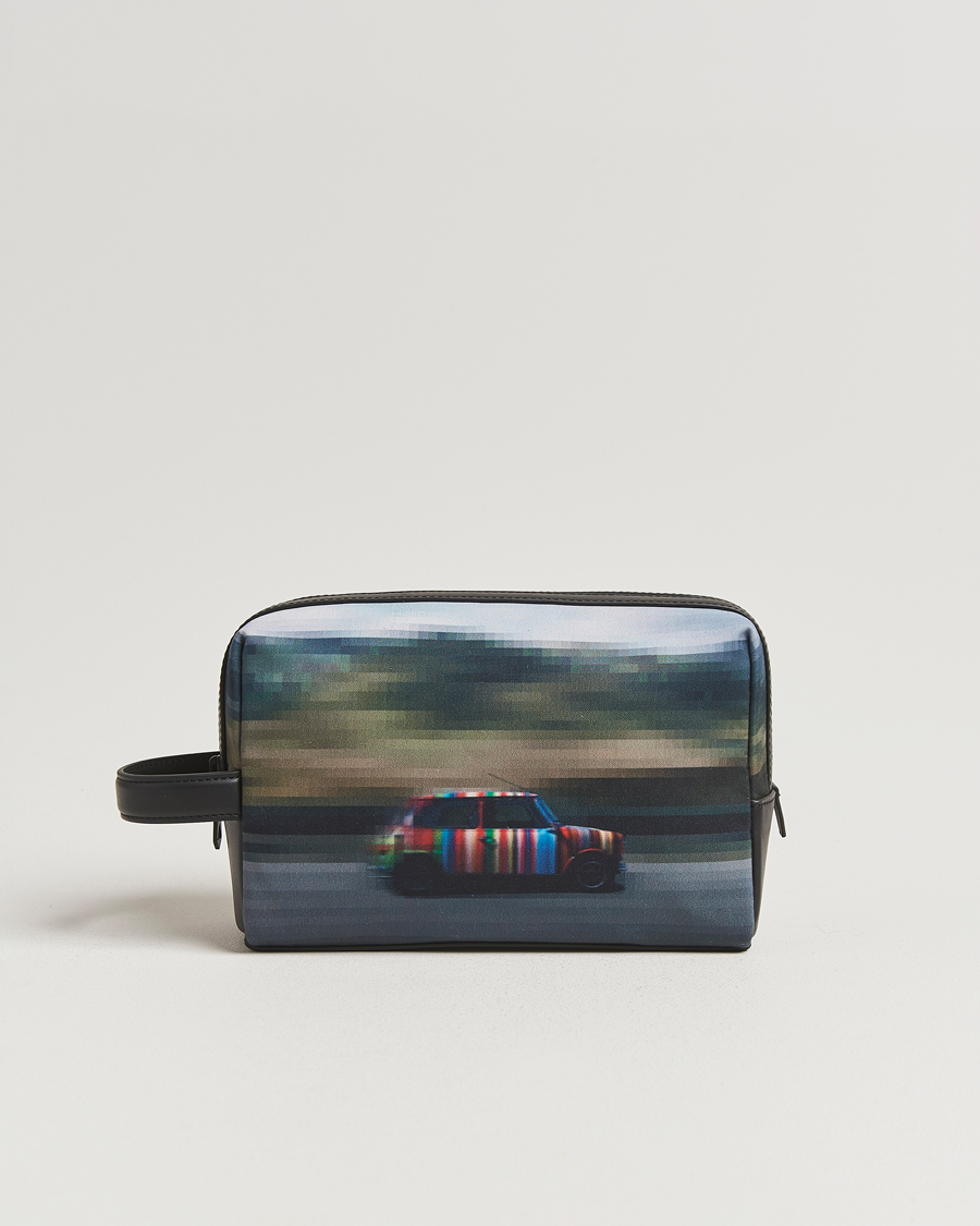 Homme | Sacs | Paul Smith | Leather Mini Washbag Black Multi