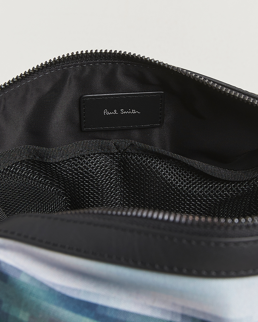 Homme | Sacs | Paul Smith | Leather Mini Washbag Black Multi
