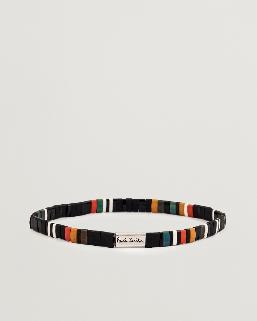 Homme | | Paul Smith | Flat Bead Bracelet Multi