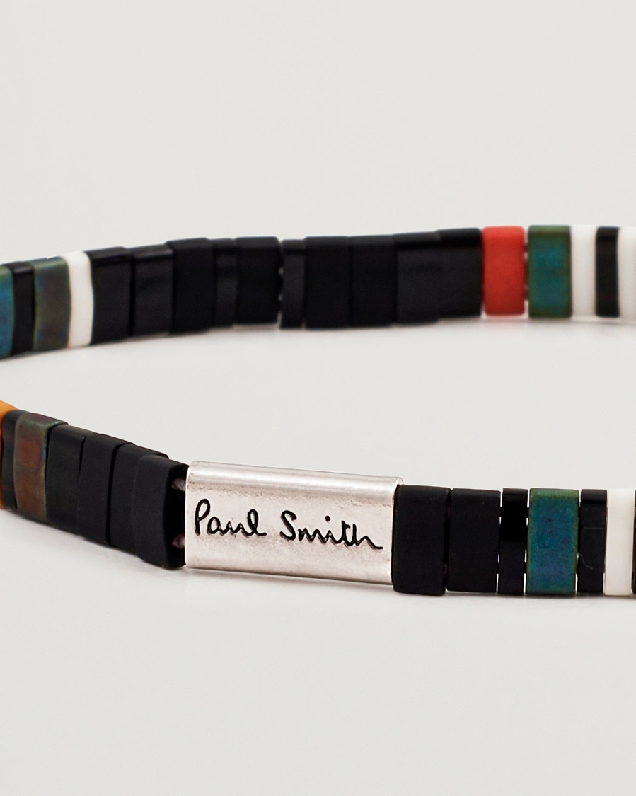 Homme | | Paul Smith | Flat Bead Bracelet Multi