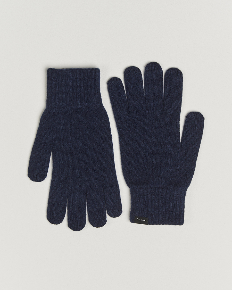 Homme | Gants | Paul Smith | Cashmere Glove Navy