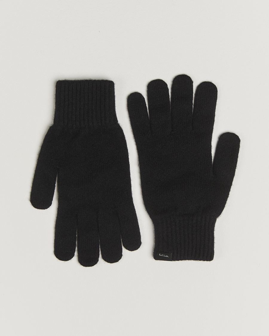 Homme | Gants | Paul Smith | Cashmere Glove Black