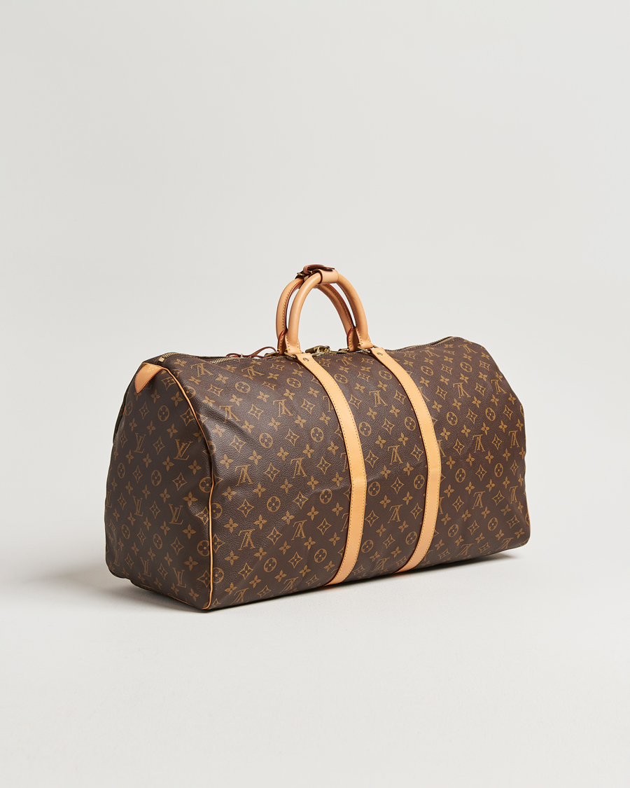 Homme | Louis Vuitton Pre-Owned Keepall 55 Monogram | Louis Vuitton Pre-Owned | Keepall 55 Monogram