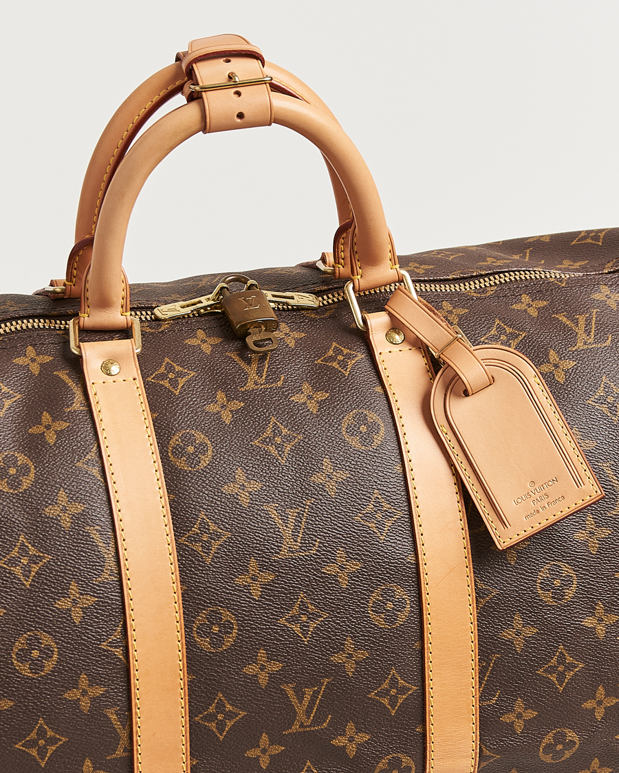 Homme | Louis Vuitton Pre-Owned Keepall 55 Monogram | Louis Vuitton Pre-Owned | Keepall 55 Monogram