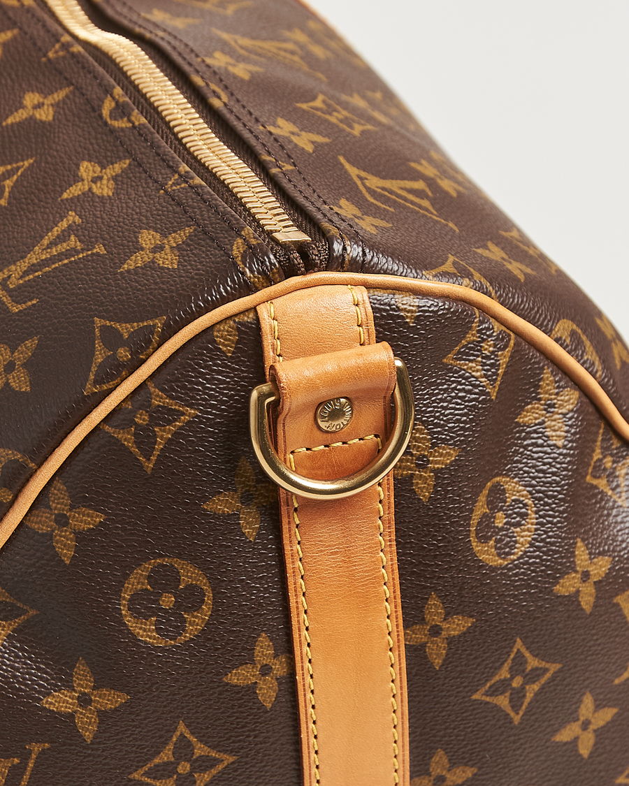 Homme | Louis Vuitton Pre-Owned Keepall Bandoulière 55 Monogram | Louis Vuitton Pre-Owned | Keepall Bandoulière 55 Monogram