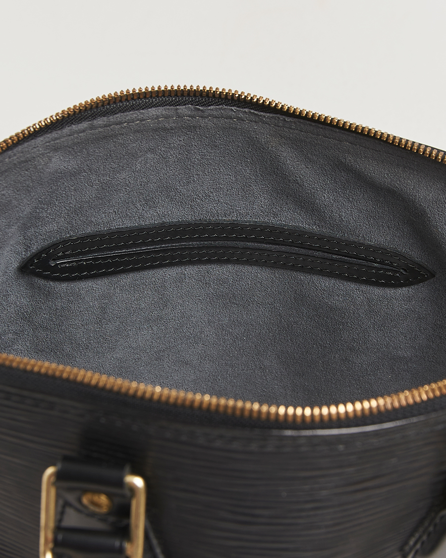 Homme | Louis Vuitton Pre-Owned Alma PM Bag Epi Leather Black | Louis Vuitton Pre-Owned | Alma PM Bag Epi Leather Black