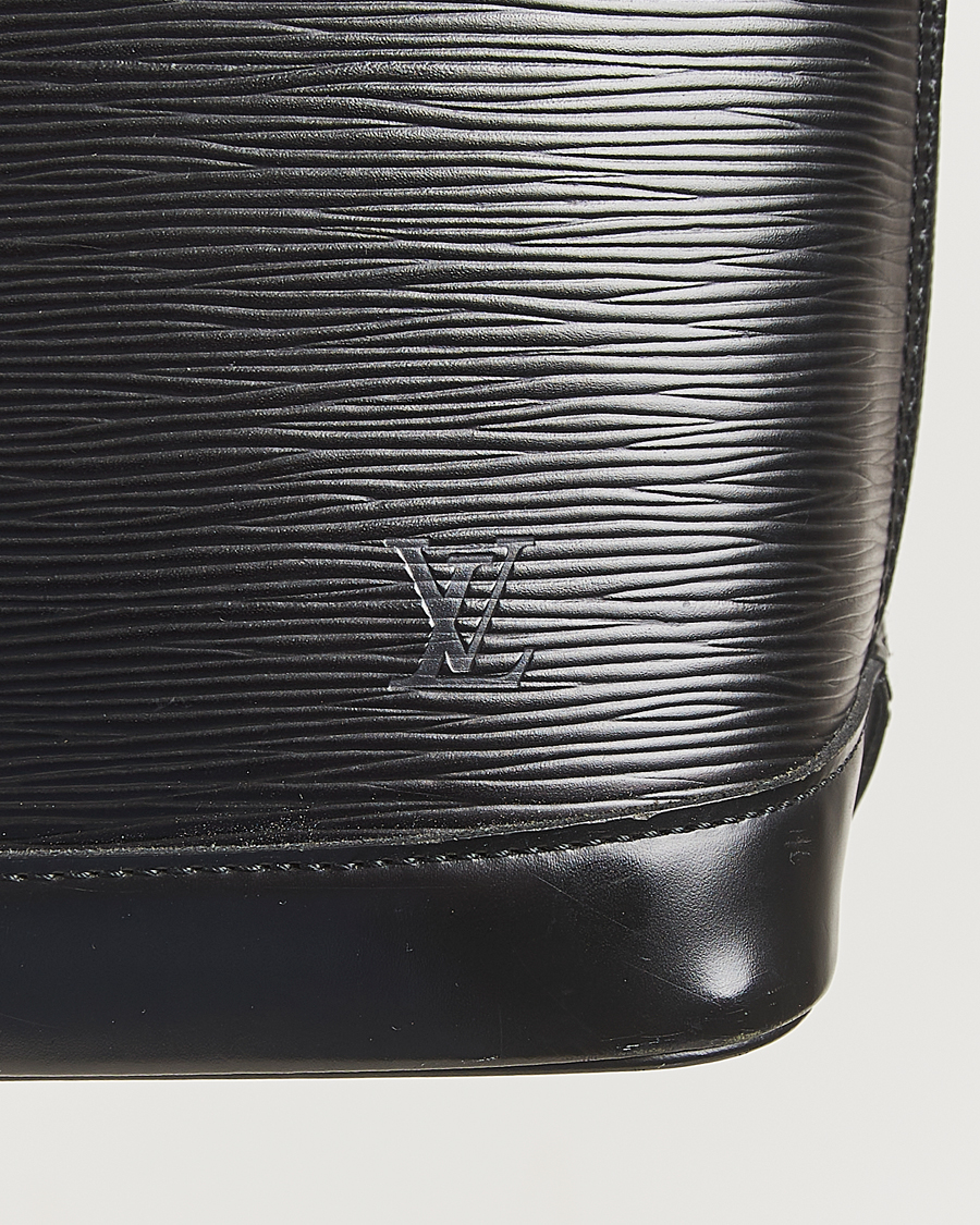 Homme | Louis Vuitton Pre-Owned Alma PM Bag Epi Leather Black | Louis Vuitton Pre-Owned | Alma PM Bag Epi Leather Black