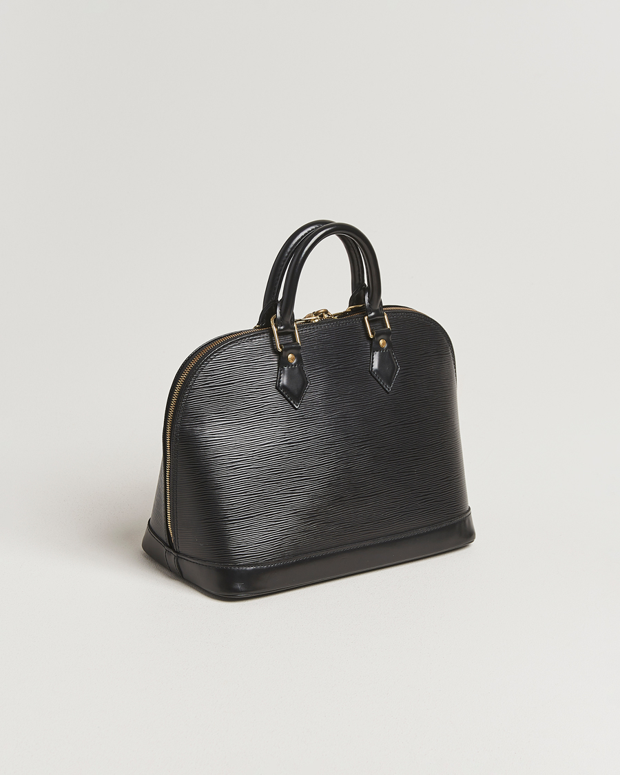 Homme | Louis Vuitton Pre-Owned Alma PM Bag Epi Leather Black | Louis Vuitton Pre-Owned | Alma PM Bag Epi Leather Black