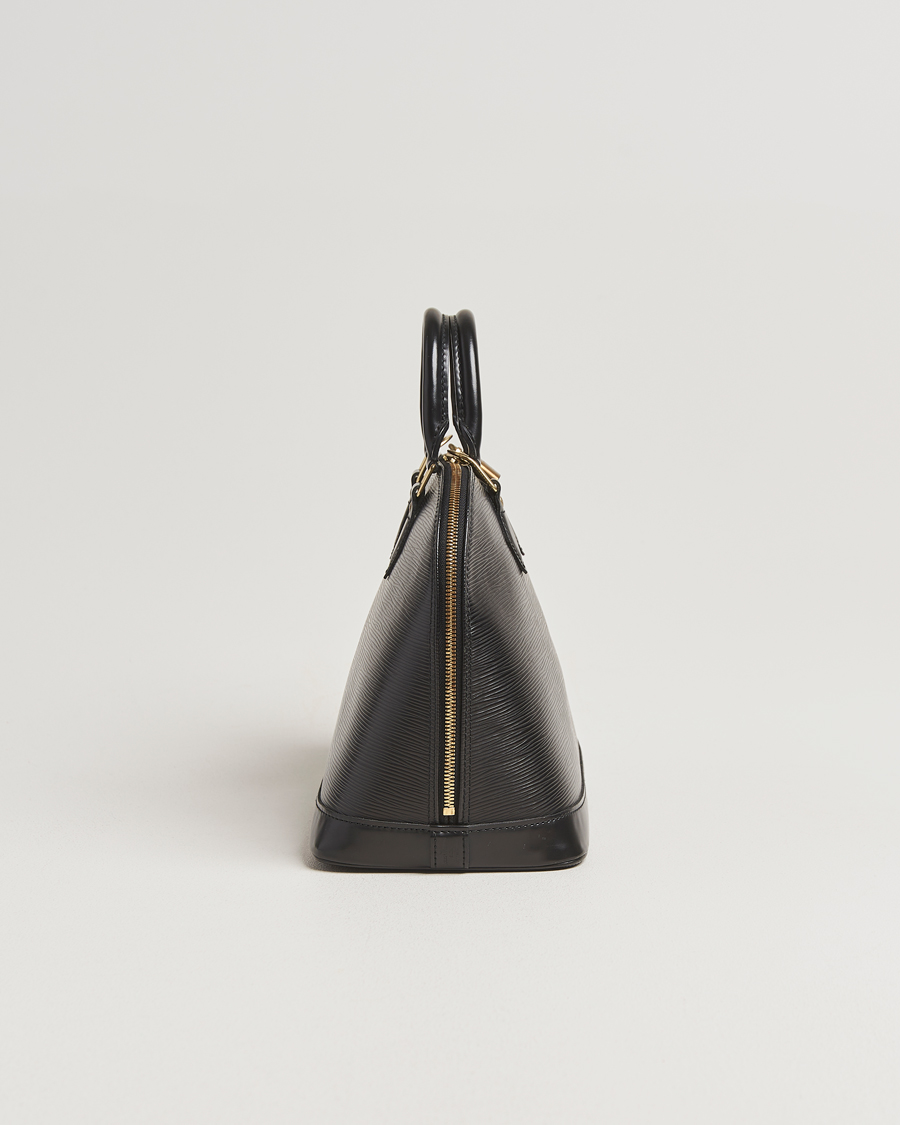 Homme | Louis Vuitton Pre-Owned Alma PM Bag Epi Leather Black | Louis Vuitton Pre-Owned | Alma PM Bag Epi Leather Black