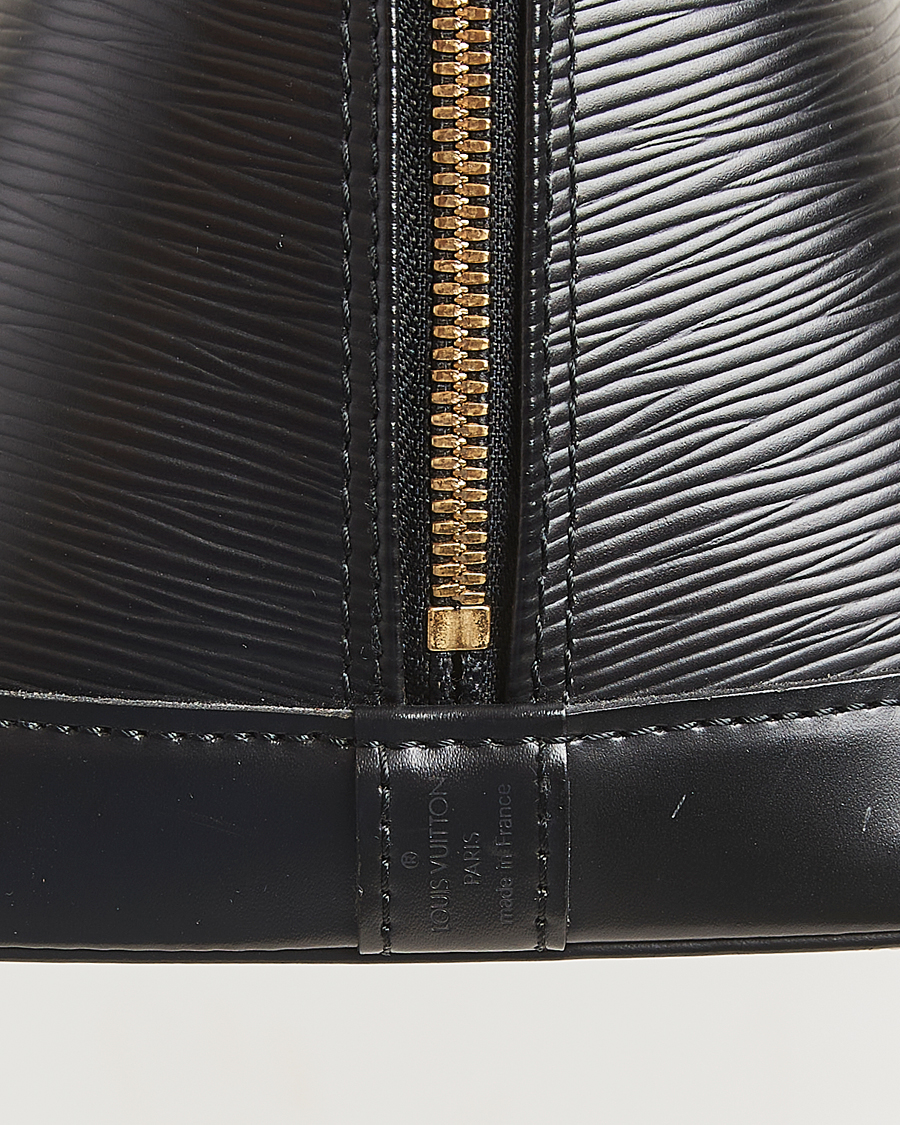 Homme | Louis Vuitton Pre-Owned Alma PM Bag Epi Leather Black | Louis Vuitton Pre-Owned | Alma PM Bag Epi Leather Black