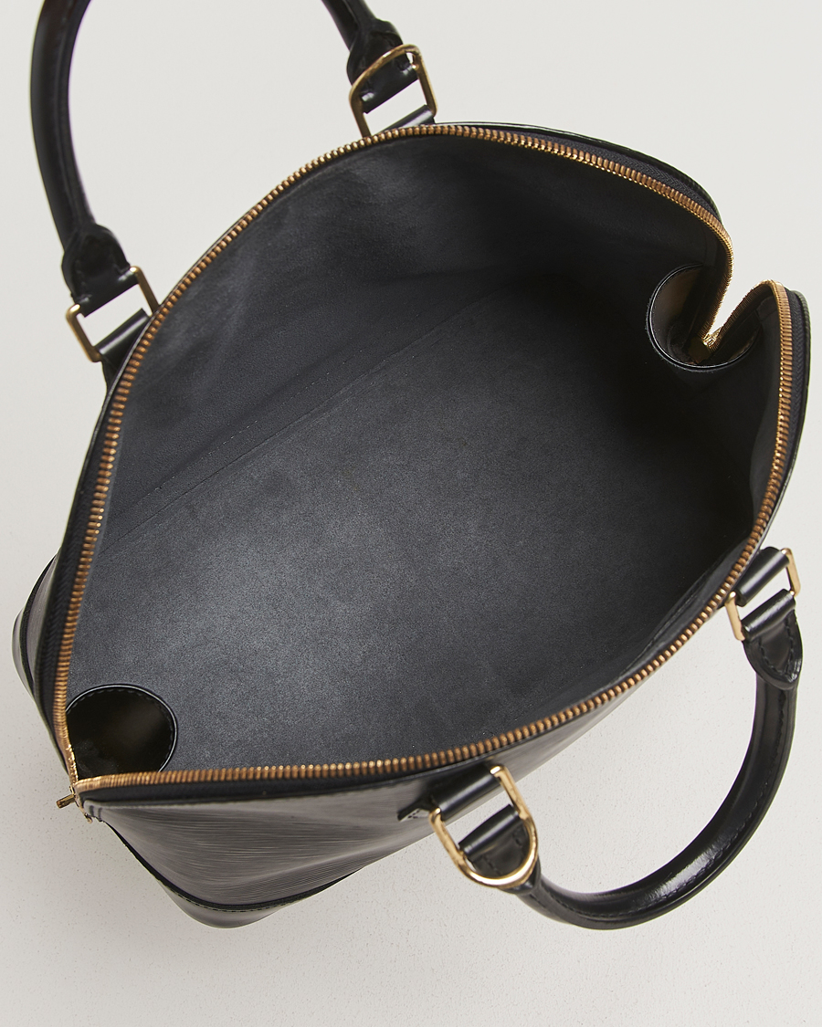 Homme | Louis Vuitton Pre-Owned Alma PM Bag Epi Leather Black | Louis Vuitton Pre-Owned | Alma PM Bag Epi Leather Black