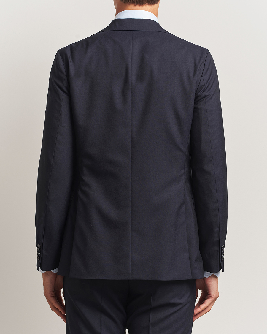 Homme | Blazers | Oscar Jacobson | Ego Wool Blazer Navy