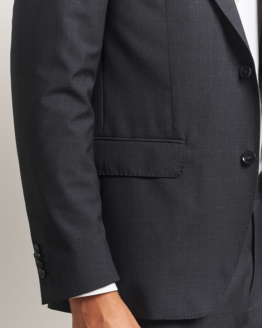 Homme | Blazers | Oscar Jacobson | Fogerty Wool Blazer Grey