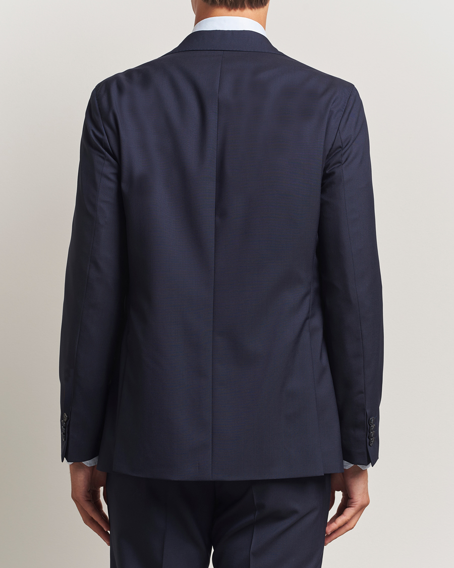 Homme | Blazers | Oscar Jacobson | Fogerty Wool Blazer Blue