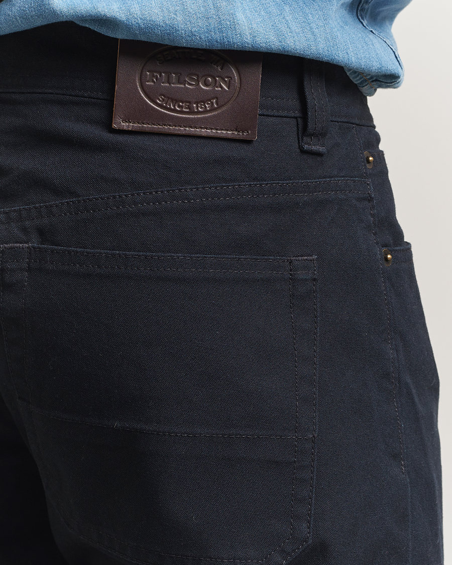 Homme | Pantalons | Filson | Dry Tin 5 Pocket Pants Blue
