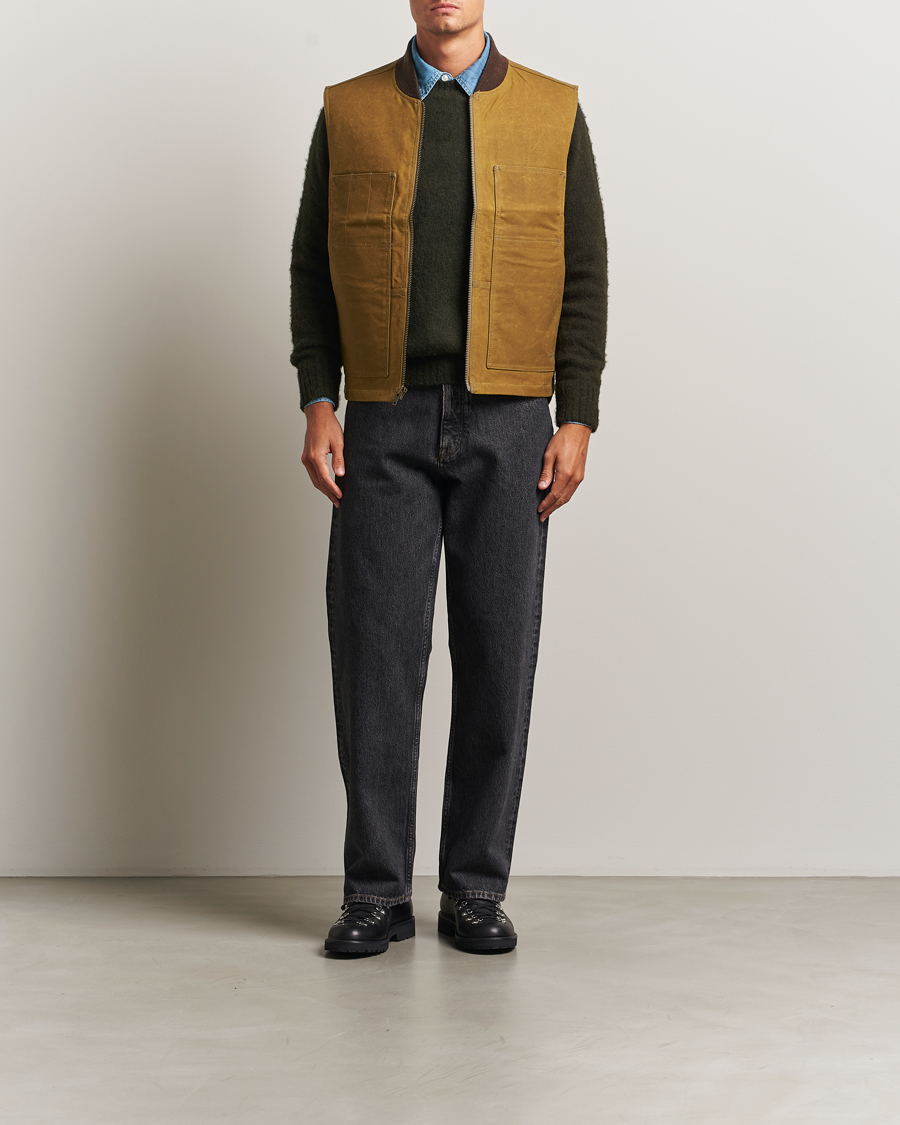 Homme | Manteaux Et Vestes | Filson | Tin Cloth Insulated Work Vest Dark Tan