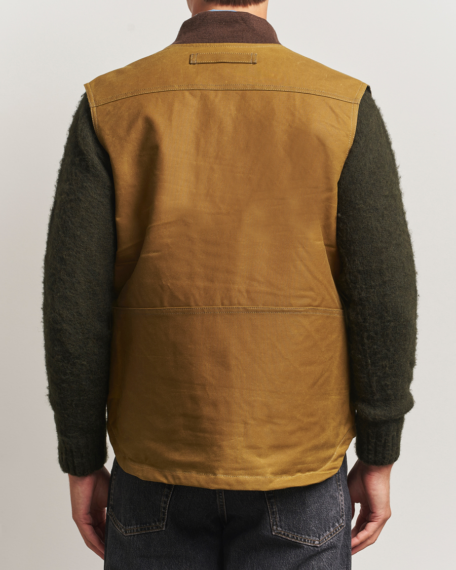 Homme | Manteaux Et Vestes | Filson | Tin Cloth Insulated Work Vest Dark Tan