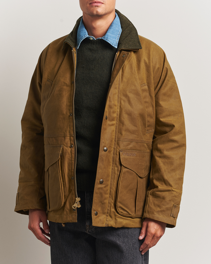Homme | Manteaux Et Vestes | Filson | Tin Cloth Field Jacket Dark Tan