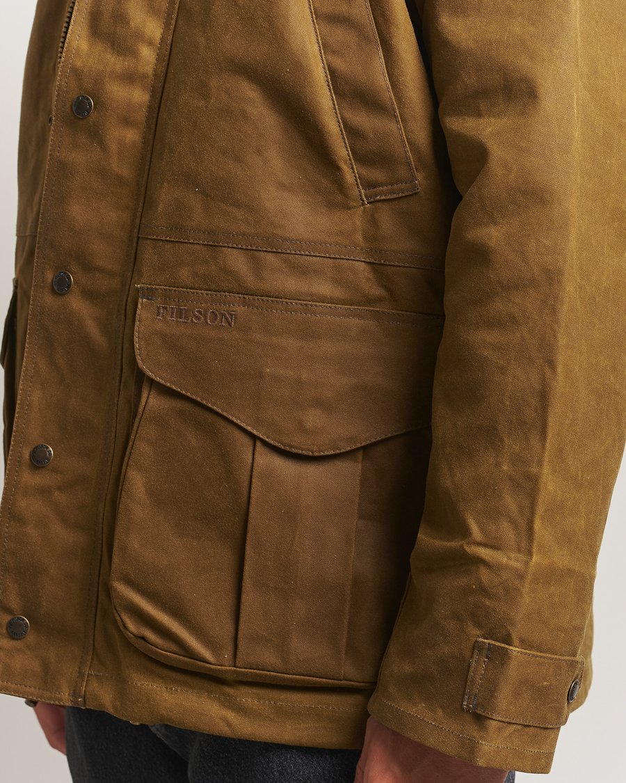 Homme | Manteaux Et Vestes | Filson | Tin Cloth Field Jacket Dark Tan