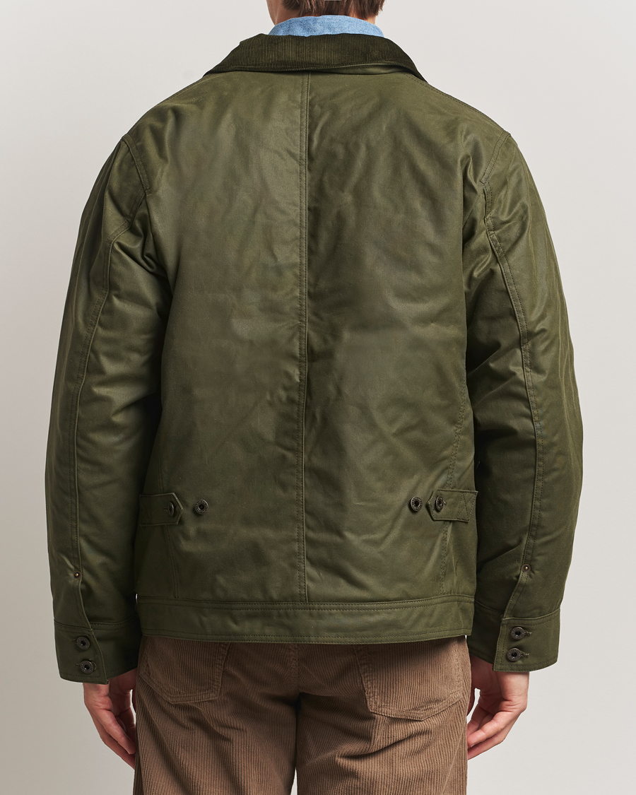 Homme | Manteaux Et Vestes | Filson | Journeyman Waxed Jacket Otter Green