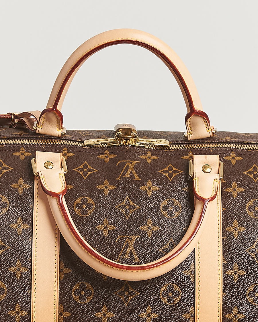 Homme | Louis Vuitton Pre-Owned Keepall Bandoulière 60 Monogram | Louis Vuitton Pre-Owned | Keepall Bandoulière 60 Monogram