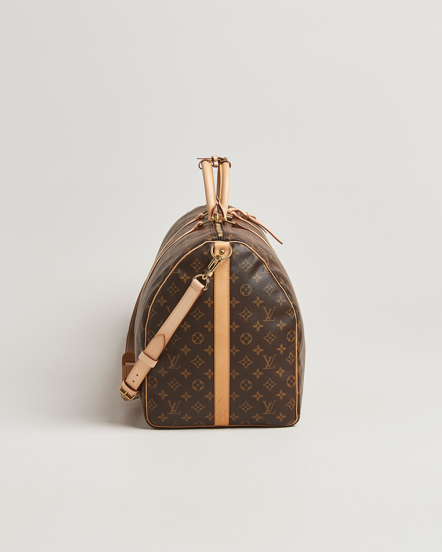Homme | Louis Vuitton Pre-Owned Keepall Bandoulière 60 Monogram | Louis Vuitton Pre-Owned | Keepall Bandoulière 60 Monogram