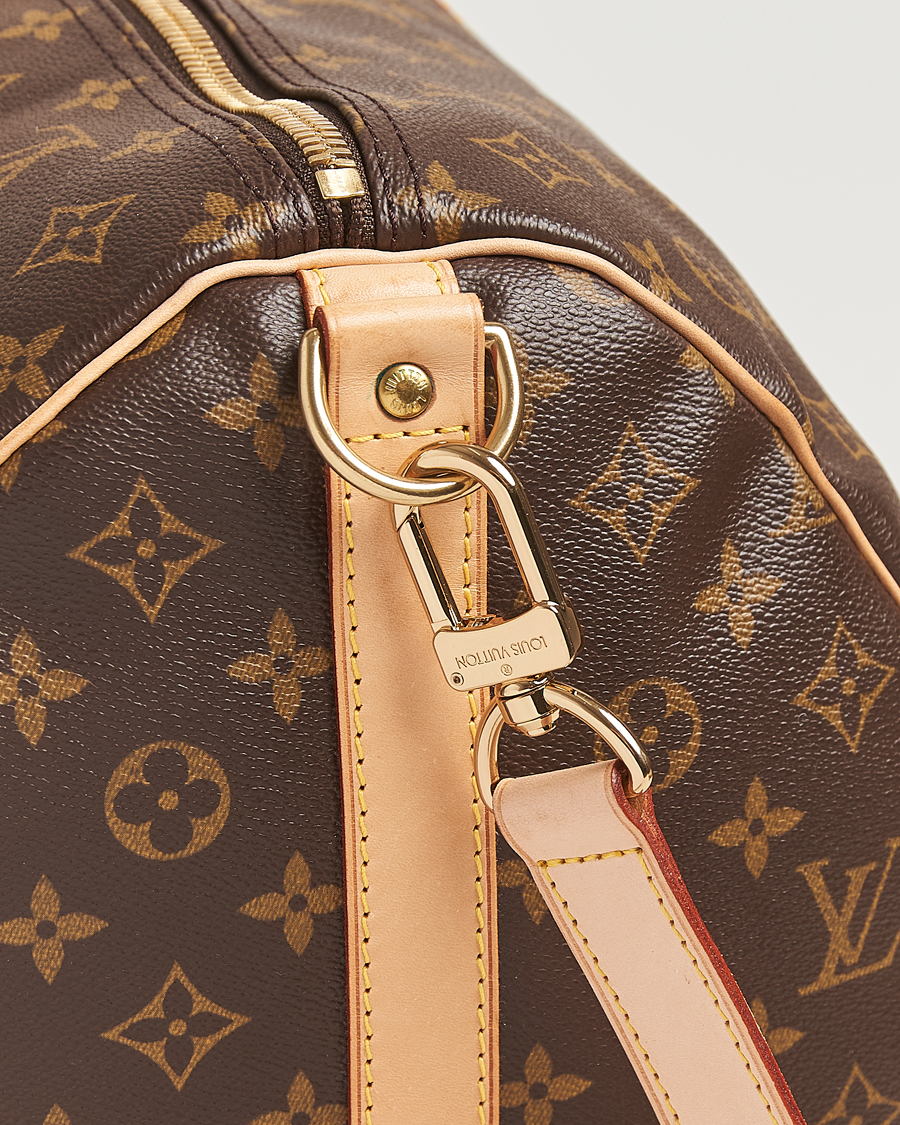 Homme | Louis Vuitton Pre-Owned Keepall Bandoulière 60 Monogram | Louis Vuitton Pre-Owned | Keepall Bandoulière 60 Monogram