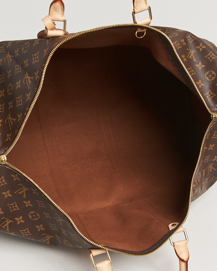Homme | Louis Vuitton Pre-Owned Keepall Bandoulière 60 Monogram | Louis Vuitton Pre-Owned | Keepall Bandoulière 60 Monogram