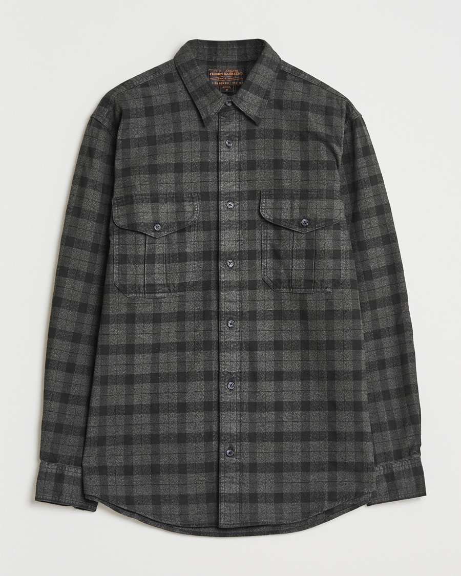 Homme | Chemises | Filson | Checked Alaskan Guide Shirt Heather Grey