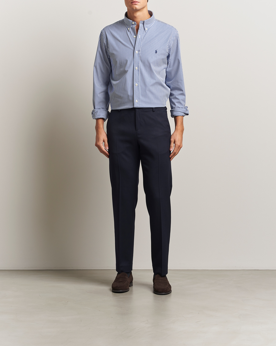Homme | Chemises | Polo Ralph Lauren | Custom Fit Stretch Poplin Shirt Bengal Stripe