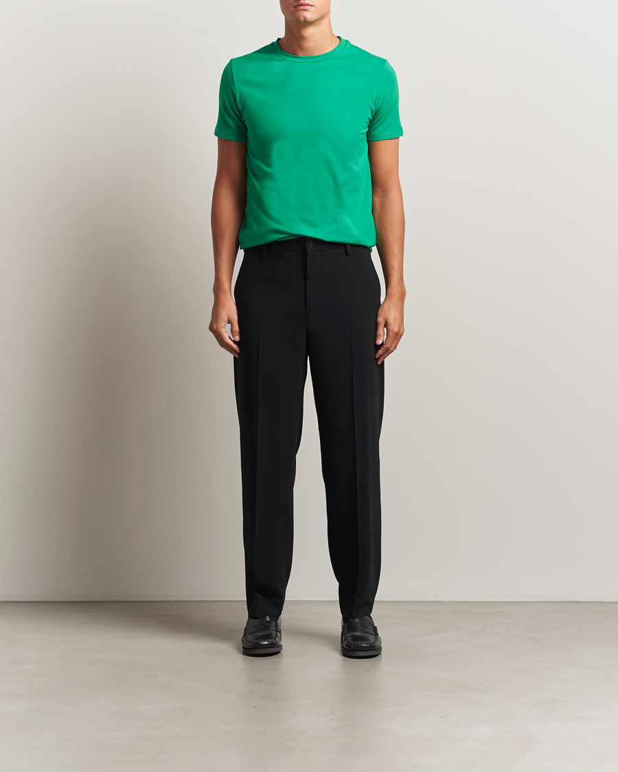 Homme | T-shirts | Filippa K | Soft Lycra T-Shirt Apple Green