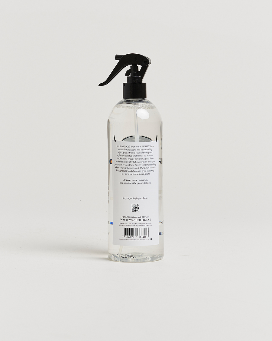 Homme | Entretien Des Vêtements | Washologi | Linen Water Purity 750ml