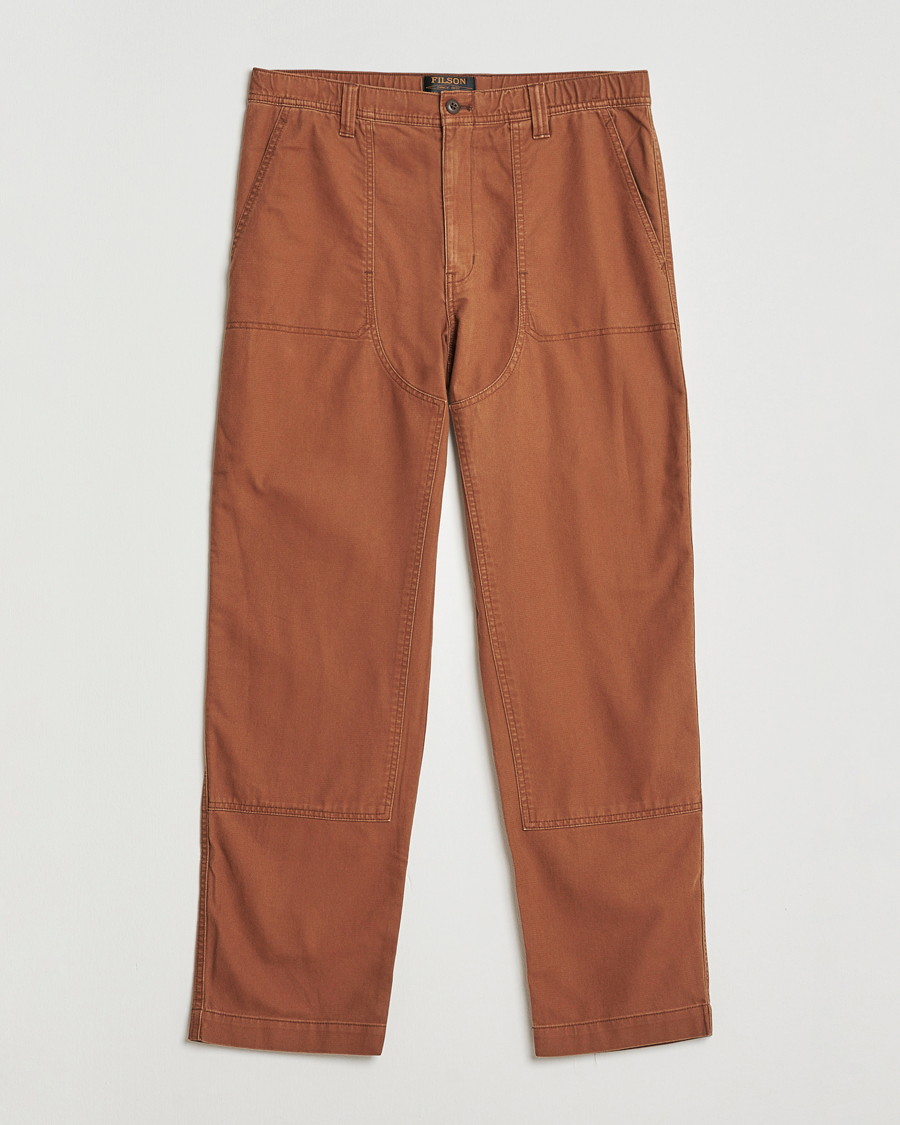 Homme | Pantalons | Filson | Clarkston Double Front Pants Brown