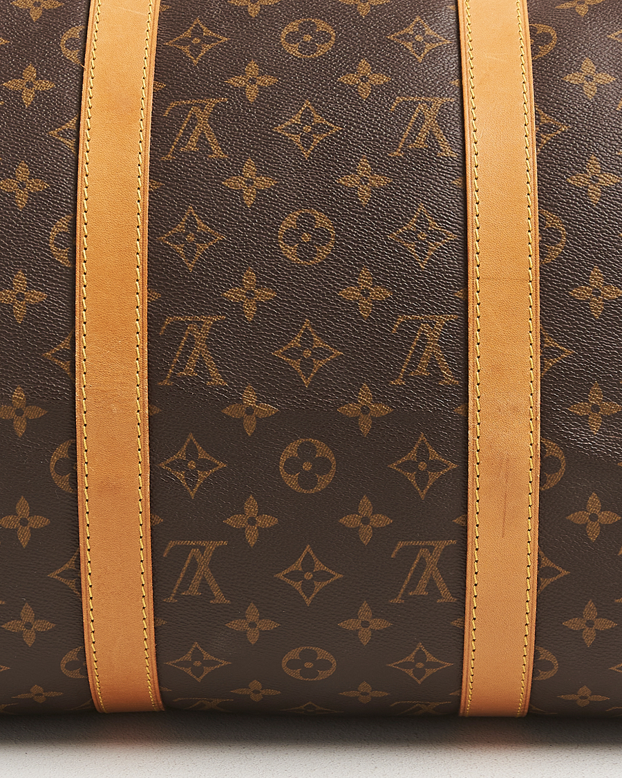 Homme | Louis Vuitton Pre-Owned Keepall Bandoulière 50 Monogram | Louis Vuitton Pre-Owned | Keepall Bandoulière 50 Monogram