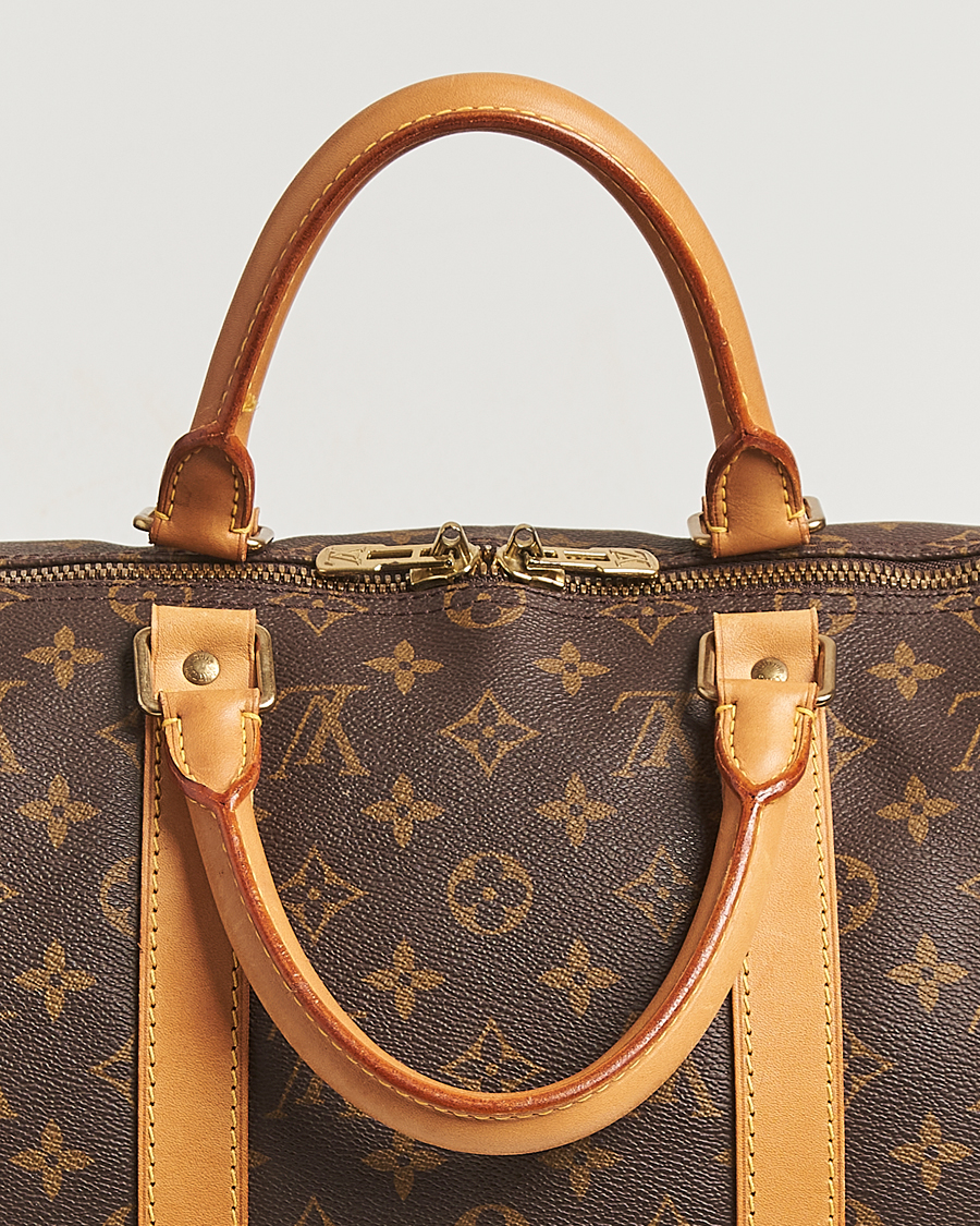 Homme | Louis Vuitton Pre-Owned Keepall Bandoulière 50 Monogram | Louis Vuitton Pre-Owned | Keepall Bandoulière 50 Monogram